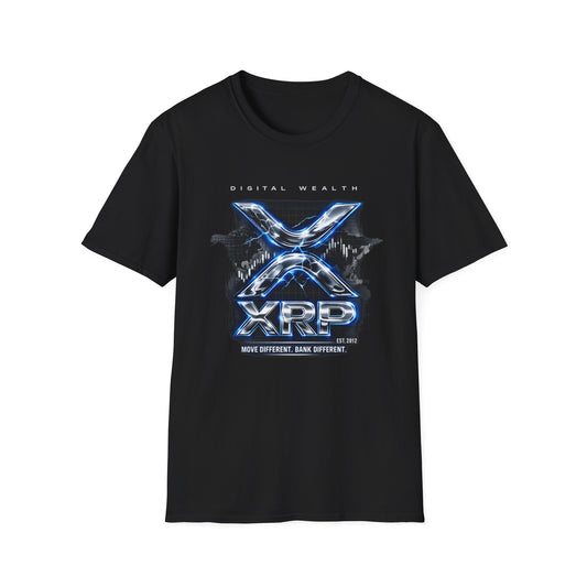 XRP Crypto T-Shirt — XRP Army Tee, Ripple Supporter Shirt, Cryptocurrency Graphic Tee, Bitcoin Alternative Crypto Shirt, Investor Gift
