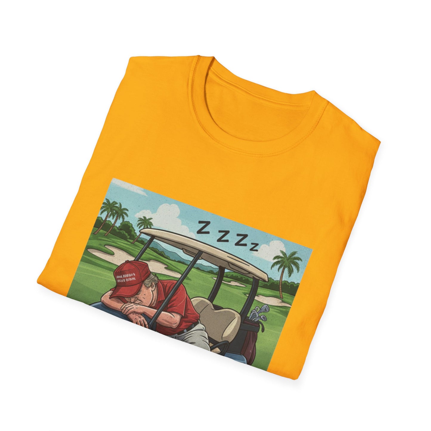 Sleepy Don Anti-Trump T-Shirt | Funny Political Parody & Protest Tee