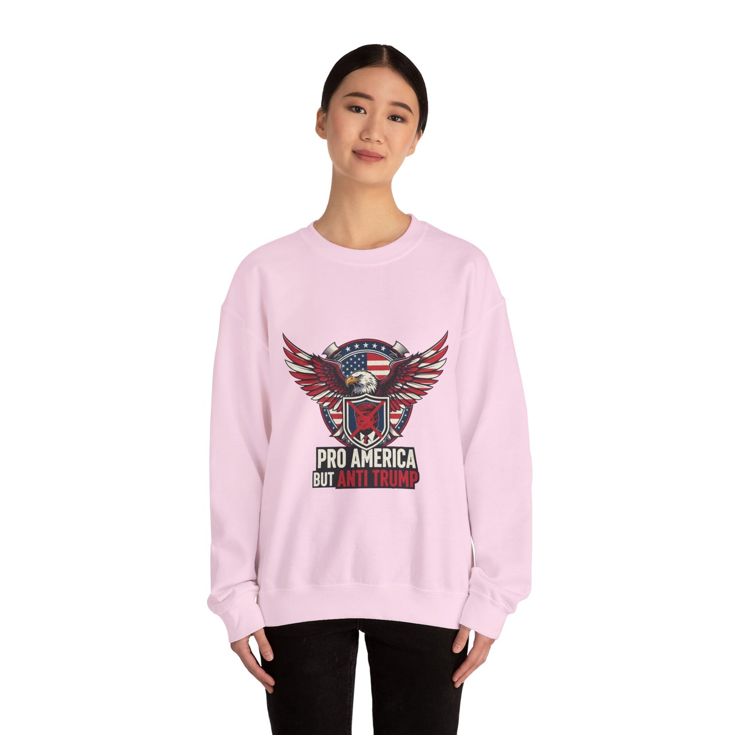 6Crewneck Sweatshirt — Political Satire 'Is He Dead Yet?