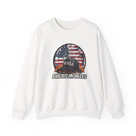 Copy of 8 Crewneck Sweatshirt — Political Satire 'Is He Dead Yet?