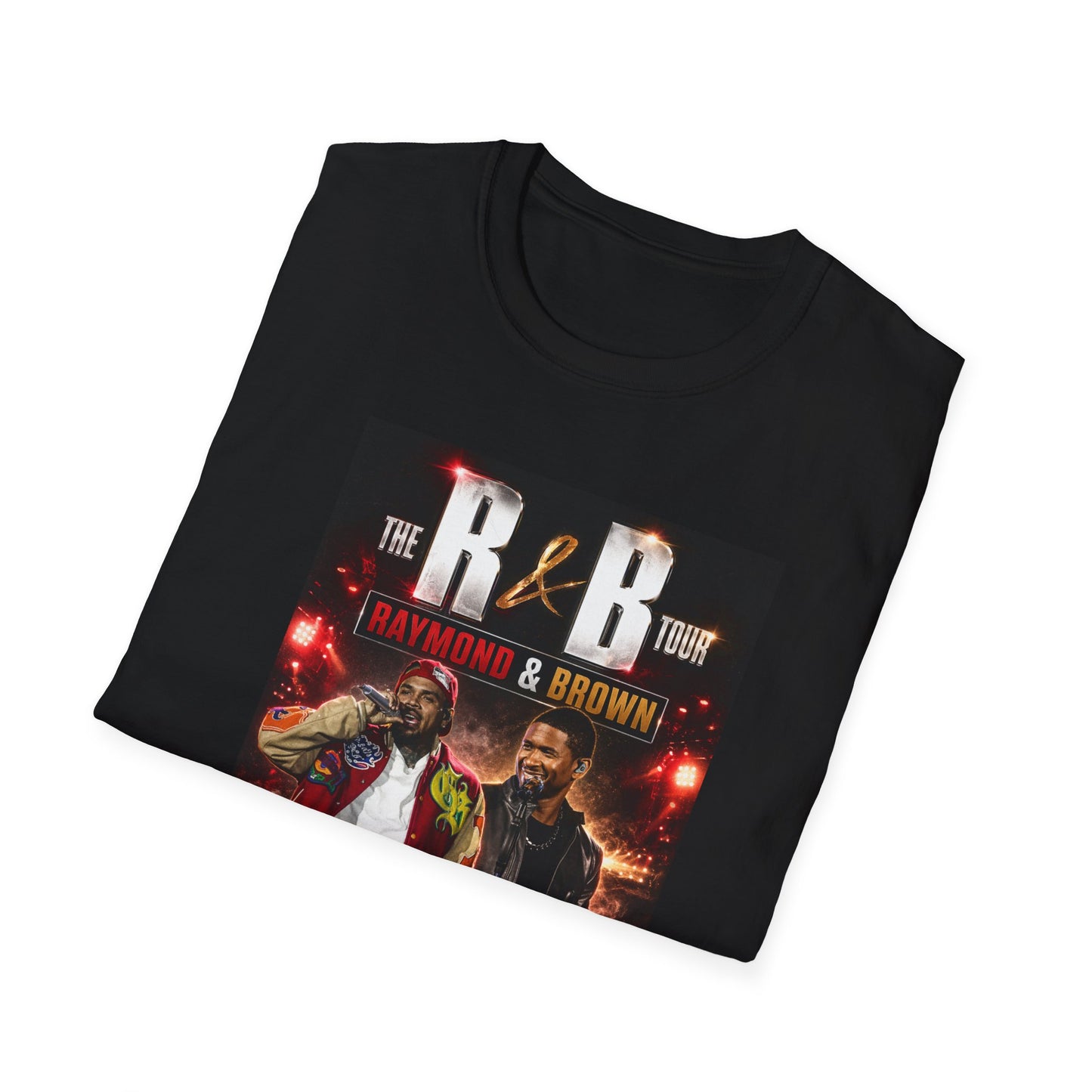 R&B Tour Raymond & Brown Shirt – Los Angeles CA Concert Tee | LA R&B Music Tour T-Shirt | Urban Streetwear Fan Merch