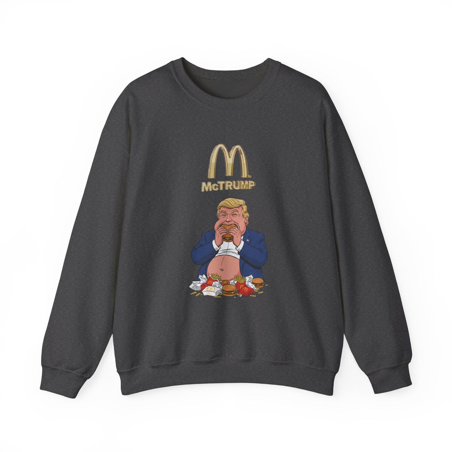 1Crewneck Sweatshirt — Political Satire 'Is He Dead Yet?