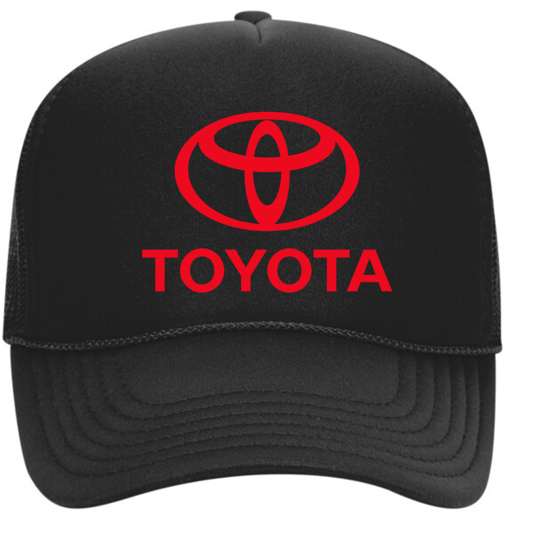 Toyota snapback hat adjustable back strap